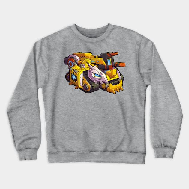 Micro Bots - Sparky Crewneck Sweatshirt by Prometheus Game Labs